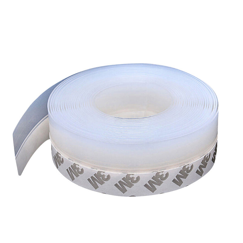 Self-adhesive door seal strip